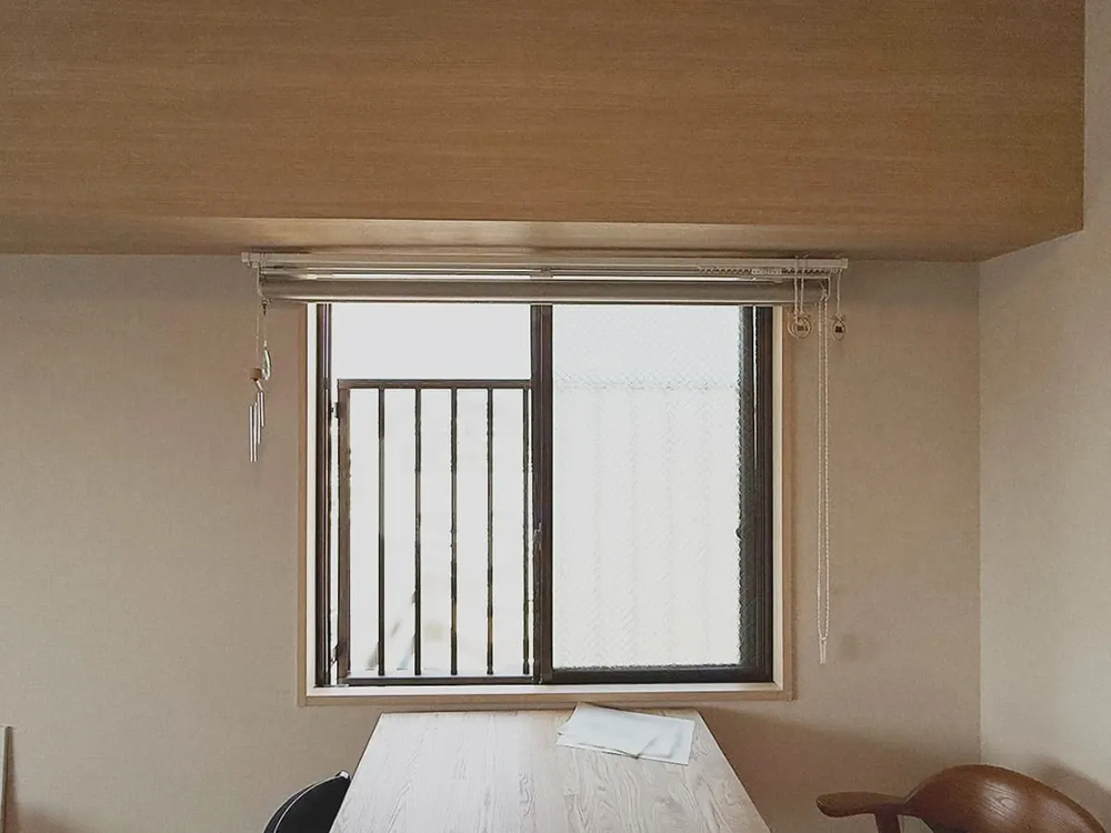 デンヒチ Rihoの福岡市西区姪の​​浜・築38年の​​マンションの​​窓断熱リフォームを​​実施しました！の施工前の写真1