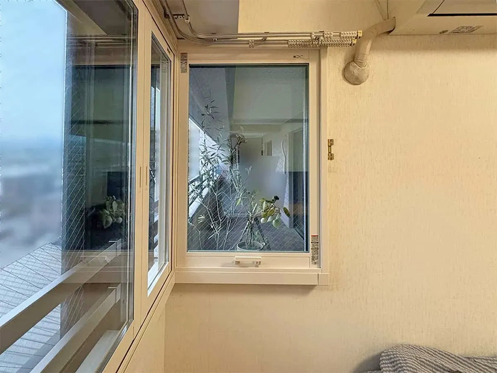 デンヒチ Rihoの福岡県筑紫野市二日市中央・築26年の​​マンションの​​窓断熱リフォームを​​実施しました！の施工後の写真2