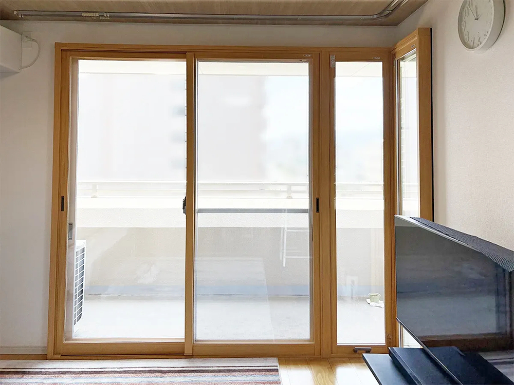 デンヒチ Rihoの福岡市南区野間・築20年の​​マンションの​​窓断熱リフォームを​​実施しました！の施工後の写真2