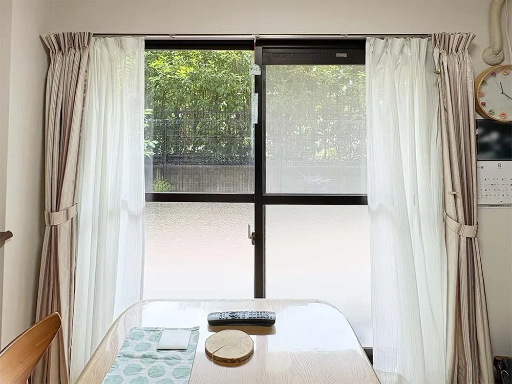 デンヒチ Rihoの福岡市西区石丸・築32年の​​マンションで​の​内窓(二重窓)リフォームを​​実施しました！の施工前の写真1