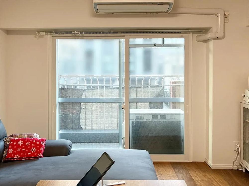 デンヒチ Rihoの福岡市博多区・築45年の​​マンションで​​​内窓(二重窓)断熱リフォームを​​実施しました！の施工後の写真3