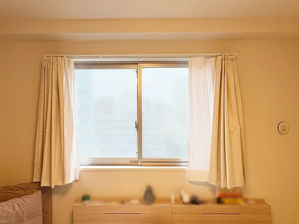 デンヒチ Rihoの福岡市中央区薬院・築5年の​​マンションの​​内窓(二重窓)断熱リフォームを​​実施しました！の施工前の写真2