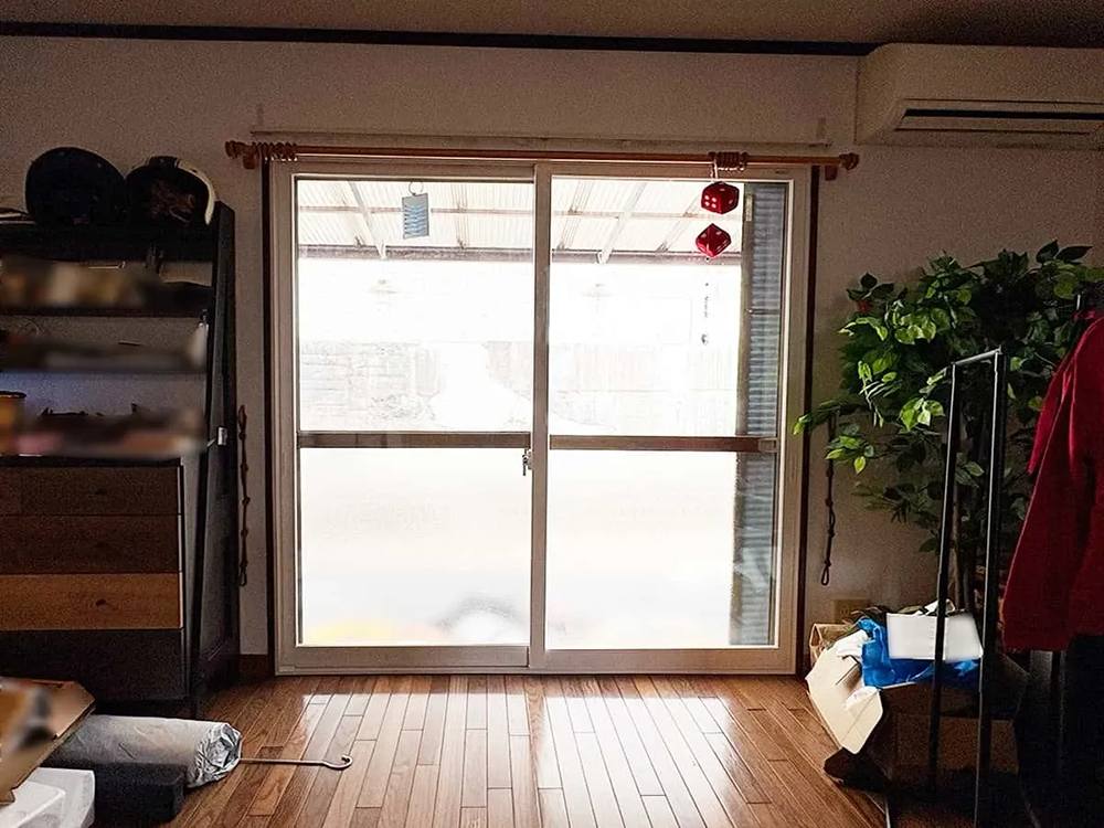 デンヒチ Rihoの福岡市早良区石釜で​​LIXILインプラス引違い​​窓Low-E複層ガラス内窓二重窓補助金断熱施工の施工後の写真2