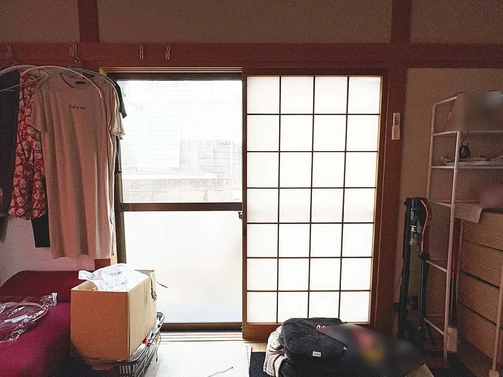 デンヒチ Rihoの福岡市早良区石釜で​​LIXILインプラス引違い​​窓Low-E複層ガラス内窓二重窓補助金断熱施工の施工前の写真1