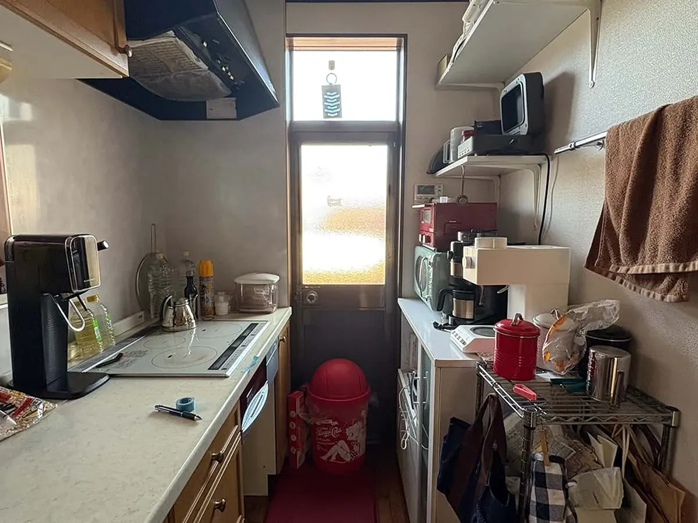 デンヒチ Rihoの福岡市早良区石釜で​​LIXILインプラス引違い​​窓Low-E複層ガラス内窓二重窓補助金断熱施工の施工前の写真3