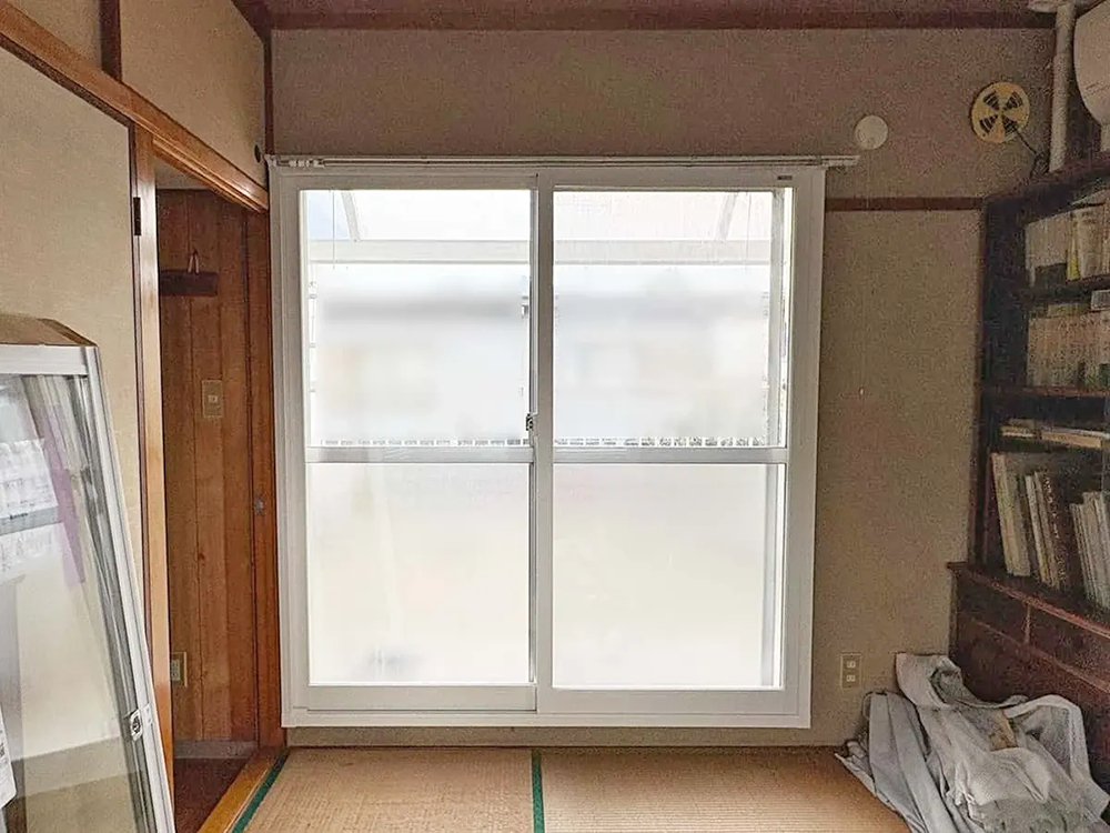デンヒチ Rihoのご両親の​​寒さ対策に​​　福岡市東区高美台で​​内窓​（二重窓）を​​設置した​​施工事例の施工後の写真1