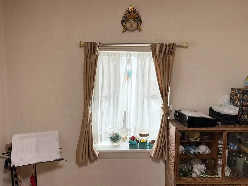 デンヒチ Rihoのご両親の​​寒さ対策に​​　福岡市東区高美台で​​内窓​（二重窓）を​​設置した​​施工事例の施工前の写真2