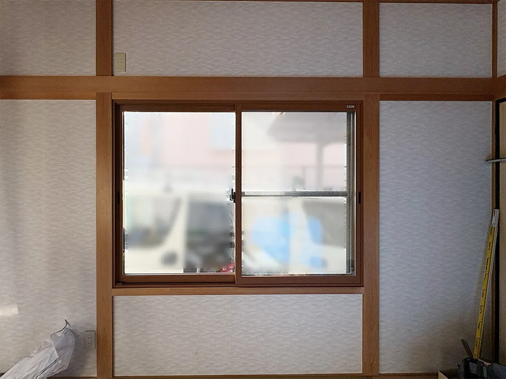 デンヒチ Rihoの方​​位別に​​ガラスを​​使い分け｜福岡県宗像市戸建て​​内窓​（二重窓）​​断熱施工事例の施工後の写真3