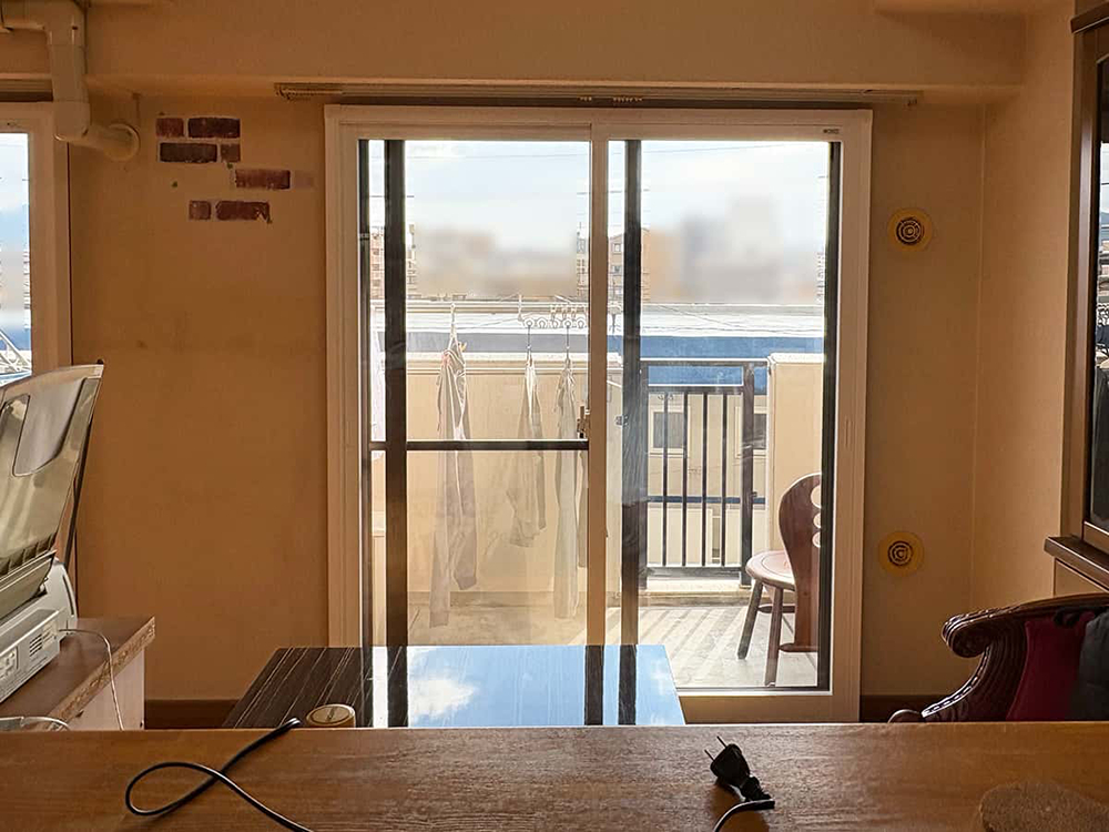 デンヒチ Rihoの福岡市博多区板付の​​マンションで​​防音・断熱対策｜補助金活福岡市用の​​内窓​の施工事例の施工後の写真2