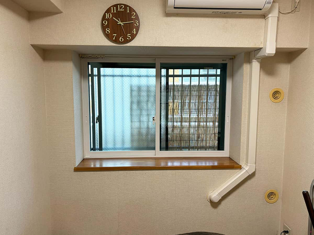 デンヒチ Rihoの福岡市博多区板付の​​マンションで​​防音・断熱対策｜補助金活福岡市用の​​内窓​の施工事例の施工後の写真3