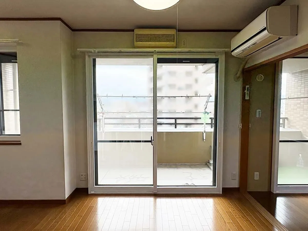 デンヒチ Rihoの飛行機音と​​冬の​​寒さを​​軽減　大野城市錦町マンションの​​内窓​（二重窓）​​施工事例の施工後の写真2