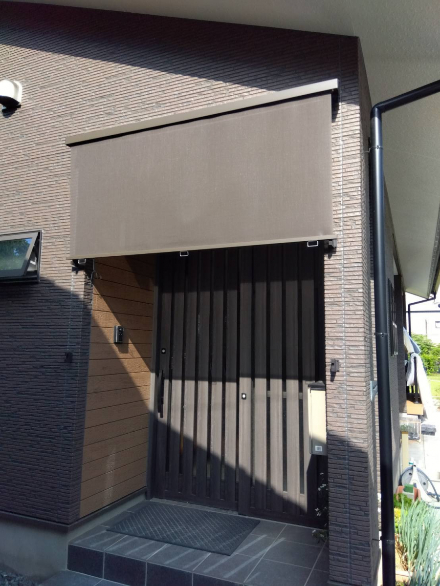 城北トーヨー住器のスチルシェ-ド取付工事の施工後の写真2