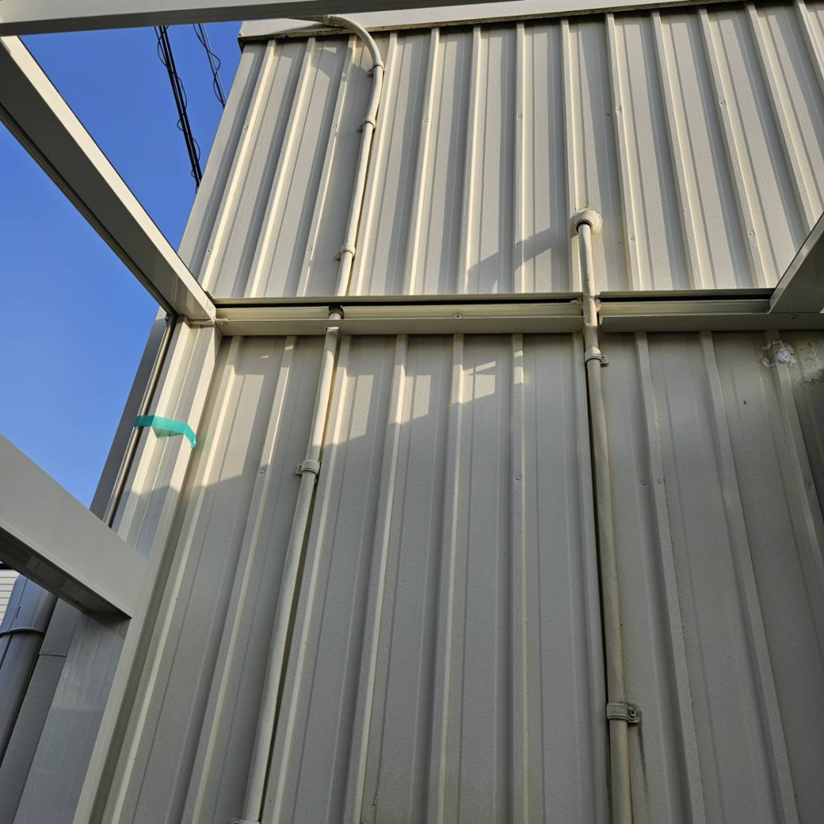 城北トーヨー住器の簡易サンル-ム工事の施工後の写真1