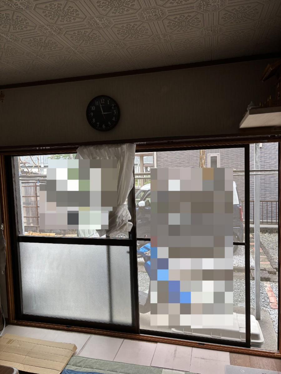 城北トーヨー住器の補助金対応の内窓工事の施工前の写真1