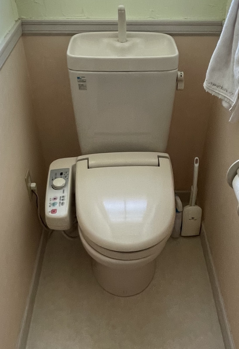 ウグイスヤトーヨー住器のトイレの取替えの施工前の写真1
