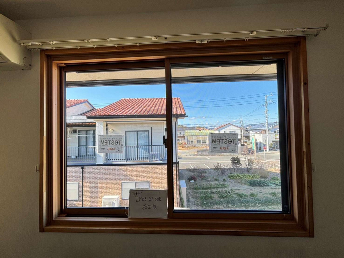 ウグイスヤトーヨー住器の断熱窓へ取替えの施工後の写真2