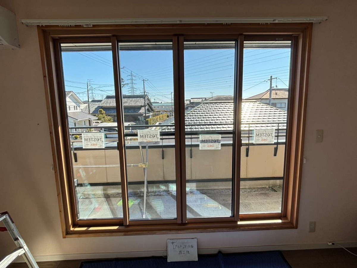 ウグイスヤトーヨー住器の断熱窓へ取替えの施工後の写真3