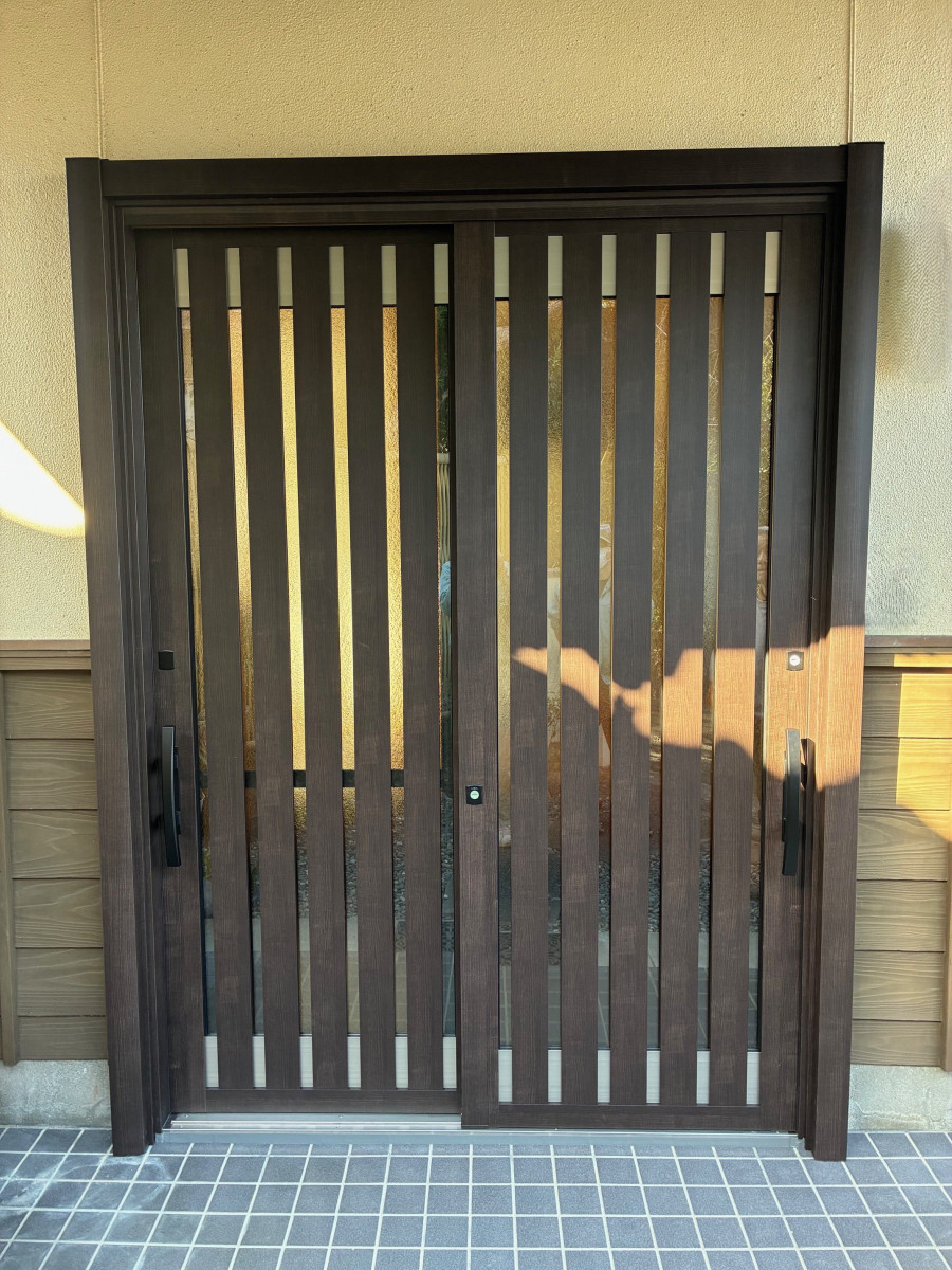 汐見サッシ販売の和モダンの施工後の写真1