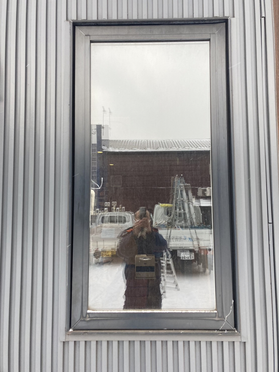 米塚硝子店の1dayリフォーム　カバー工法の施工前の写真1