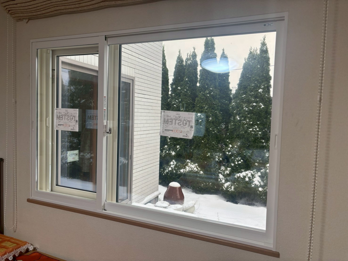 米塚硝子店の【内窓リフォーム】補助金を活用して冬の寒さを一気に解決しましたの施工後の写真3