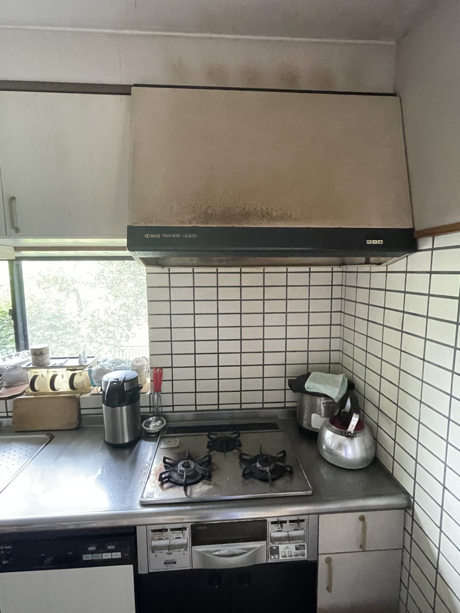 阿波屋商店の毎日がショールーム。魅せるキッチン空間の施工前の写真2