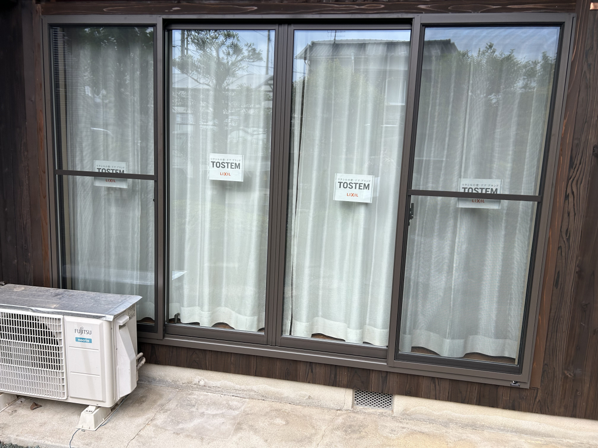 石鎚住器の外窓交換の施工後の写真1