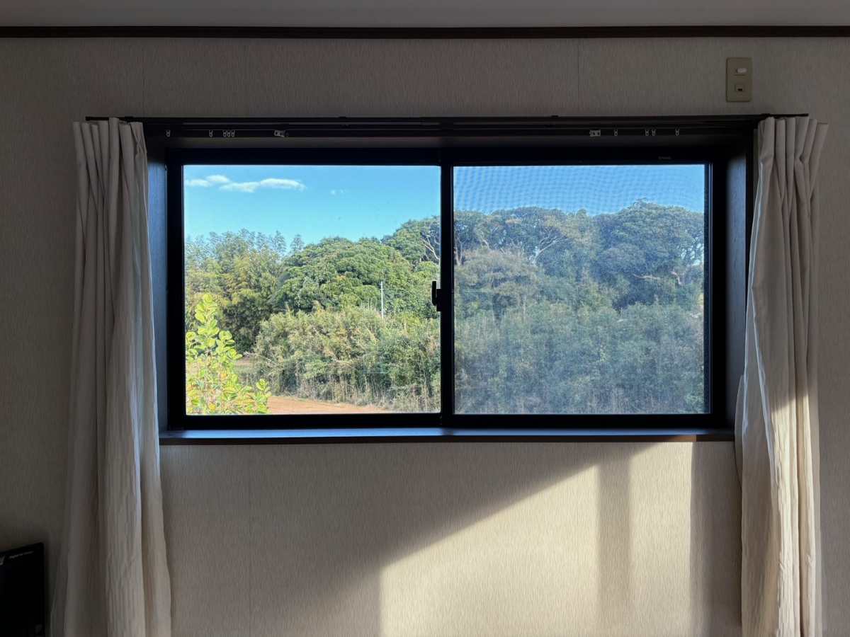 とりい建具の寒い冬には 内窓設置の施工前の写真2