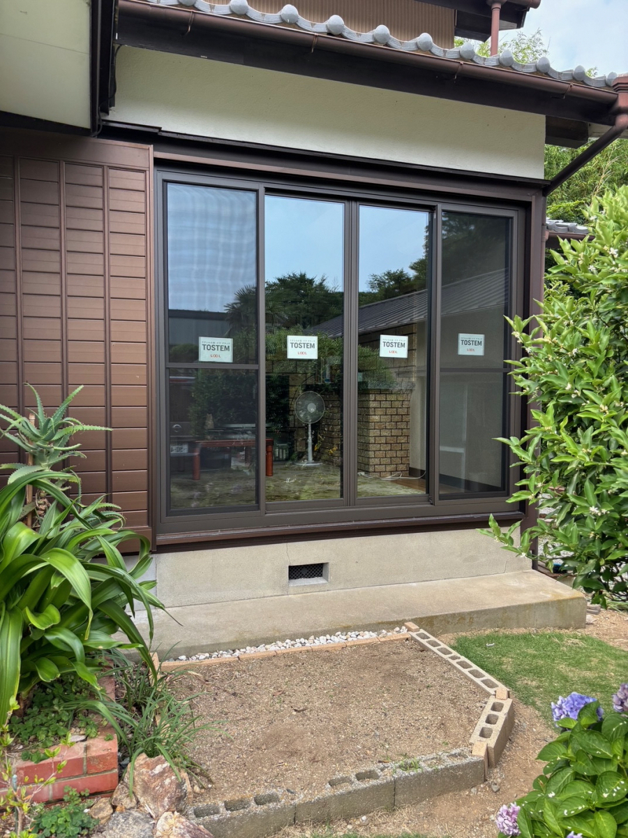 とりい建具の古いサッシをカバー工法で一新！快適な住まいへの施工後の写真1