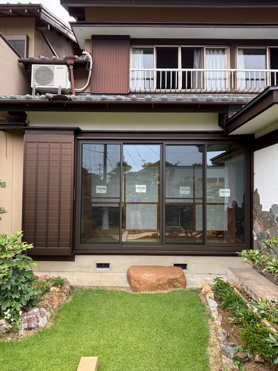 とりい建具の古いサッシをカバー工法で一新！快適な住まいへの施工後の写真2