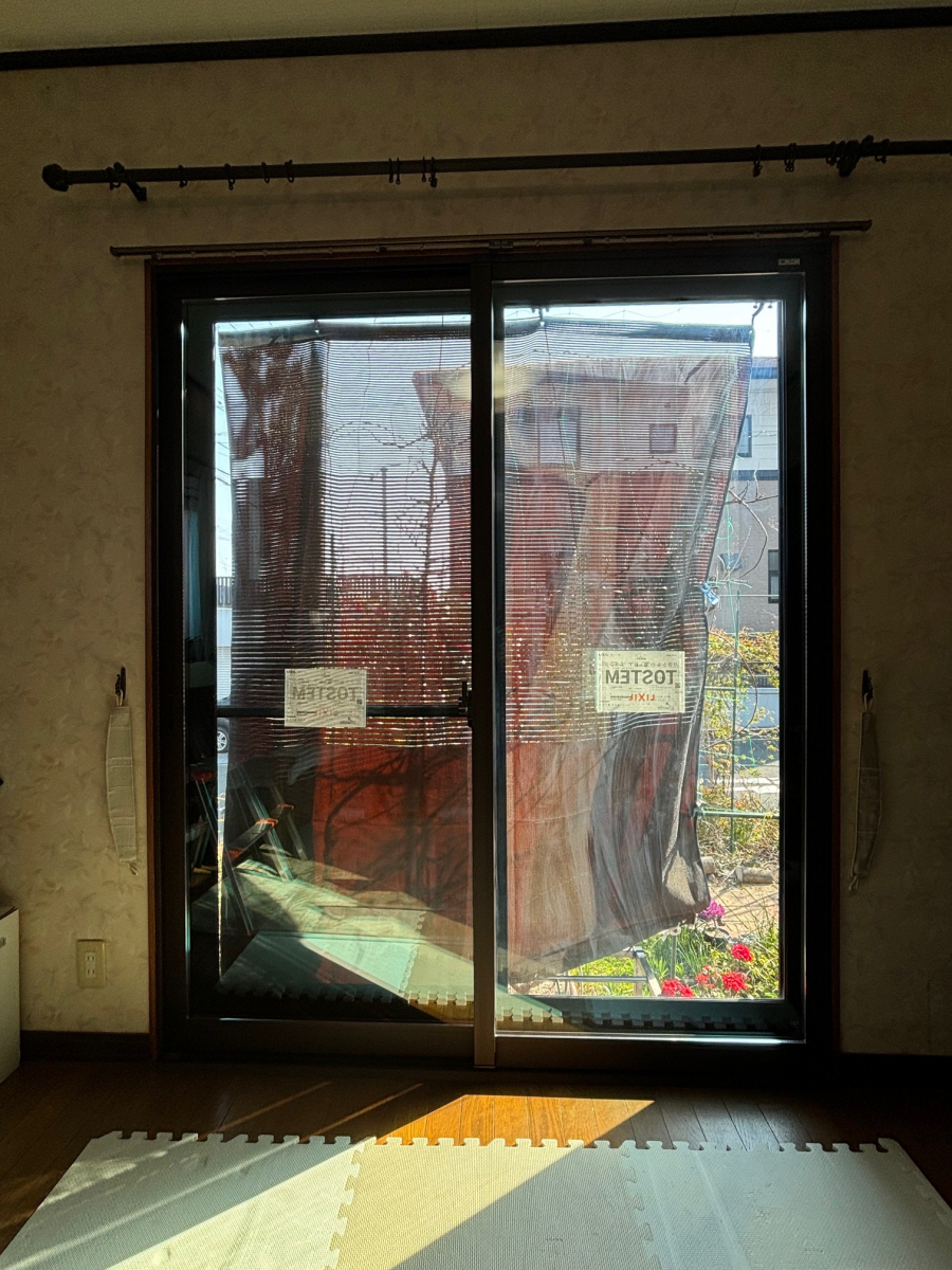 とりい建具の補助金活用して西日をカット。の施工後の写真1