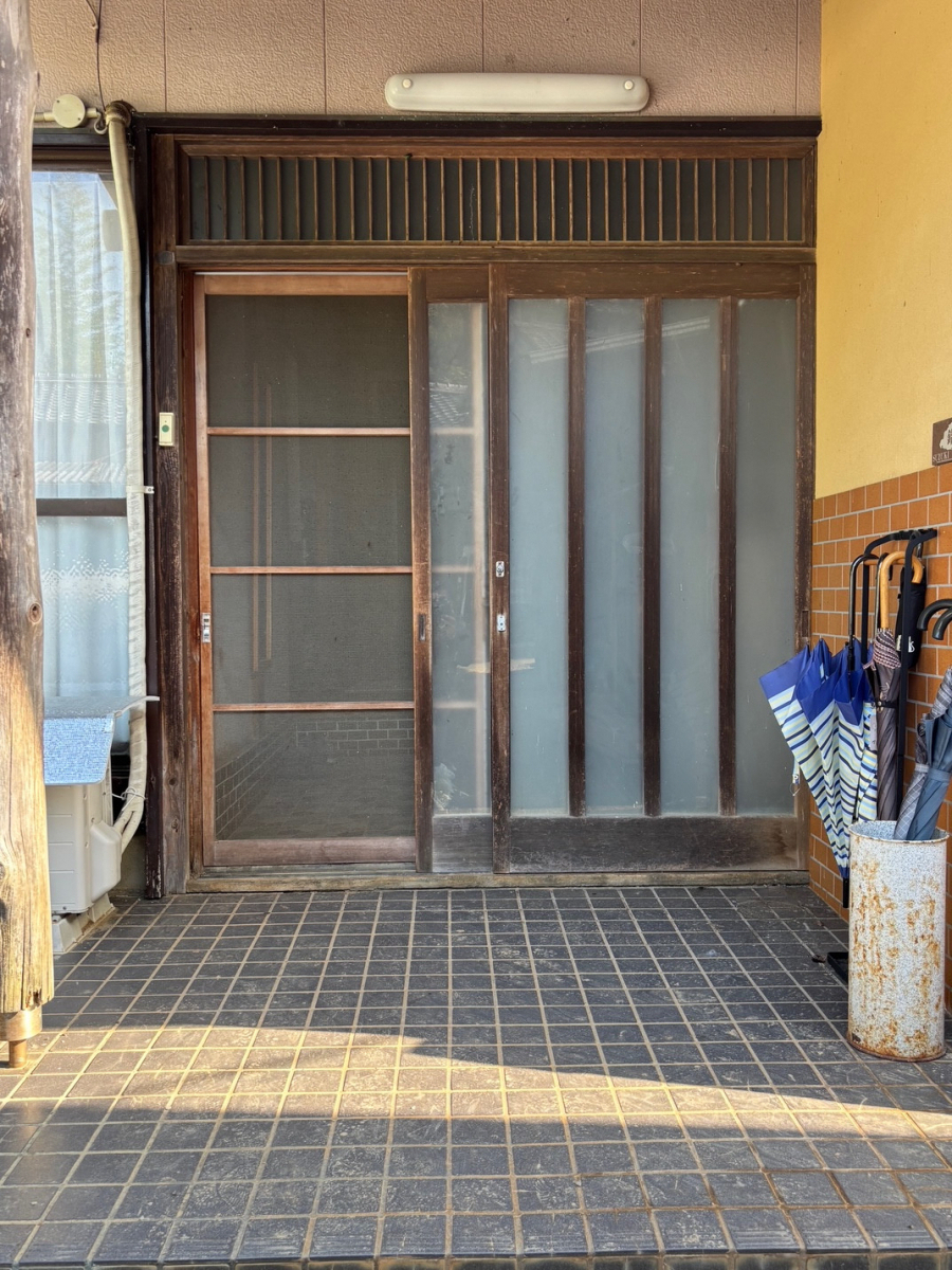 とりい建具の木製引戸でも大丈夫‼️の施工前の写真1
