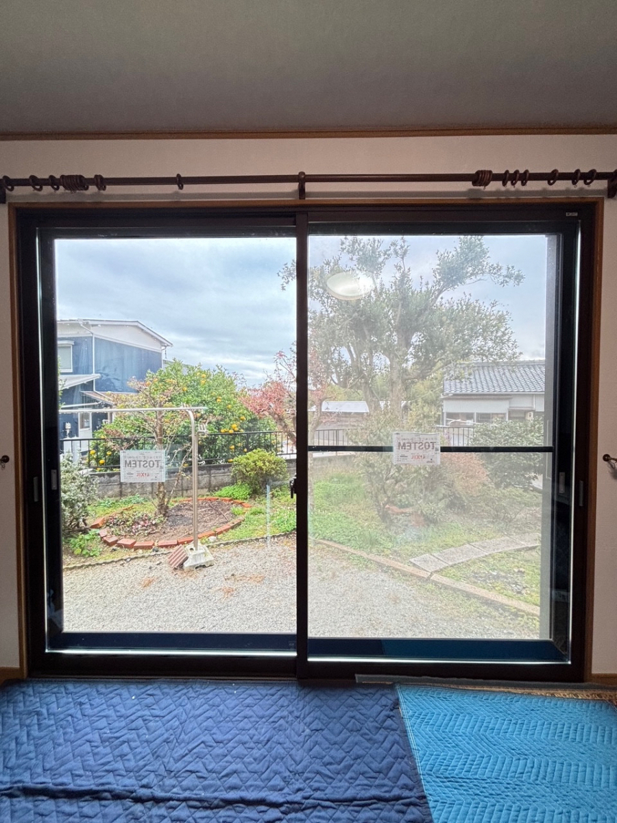 とりい建具の内窓設置（特大）の施工後の写真1