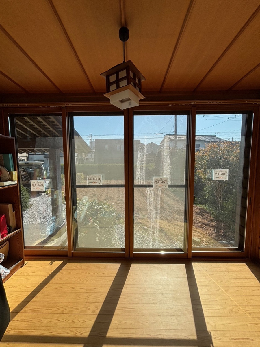とりい建具の窓で断熱効果を高めましょうの施工後の写真1