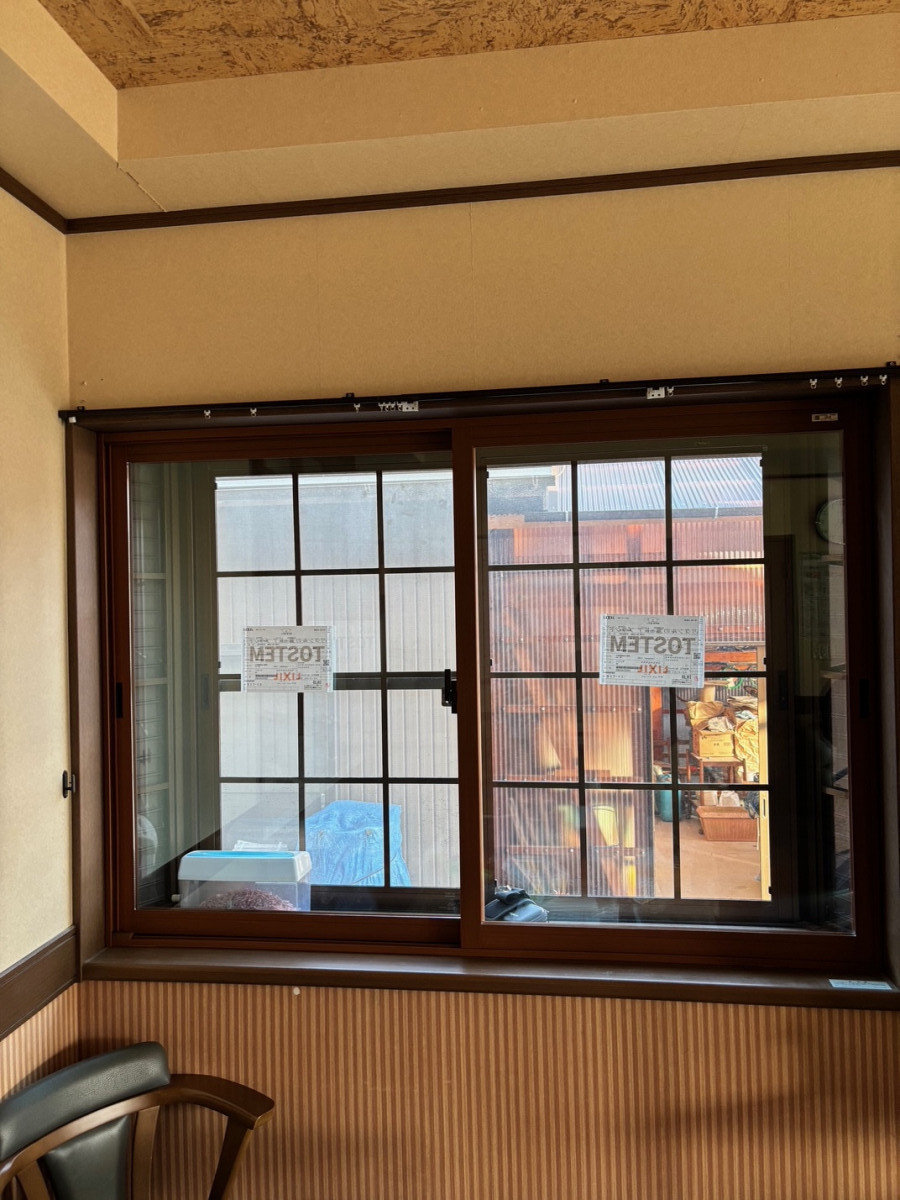 とりい建具の窓で断熱効果を高めましょうの施工後の写真2