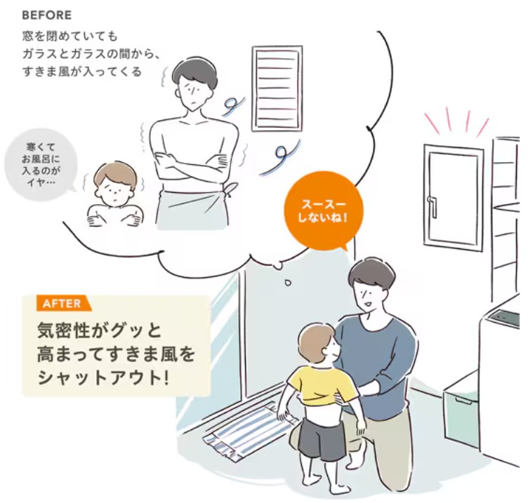 住まいるサポートの【先進的窓リノベ2025事業】高崎市 O様邸 外窓交換で開閉ラクラク!の施工事例詳細写真2