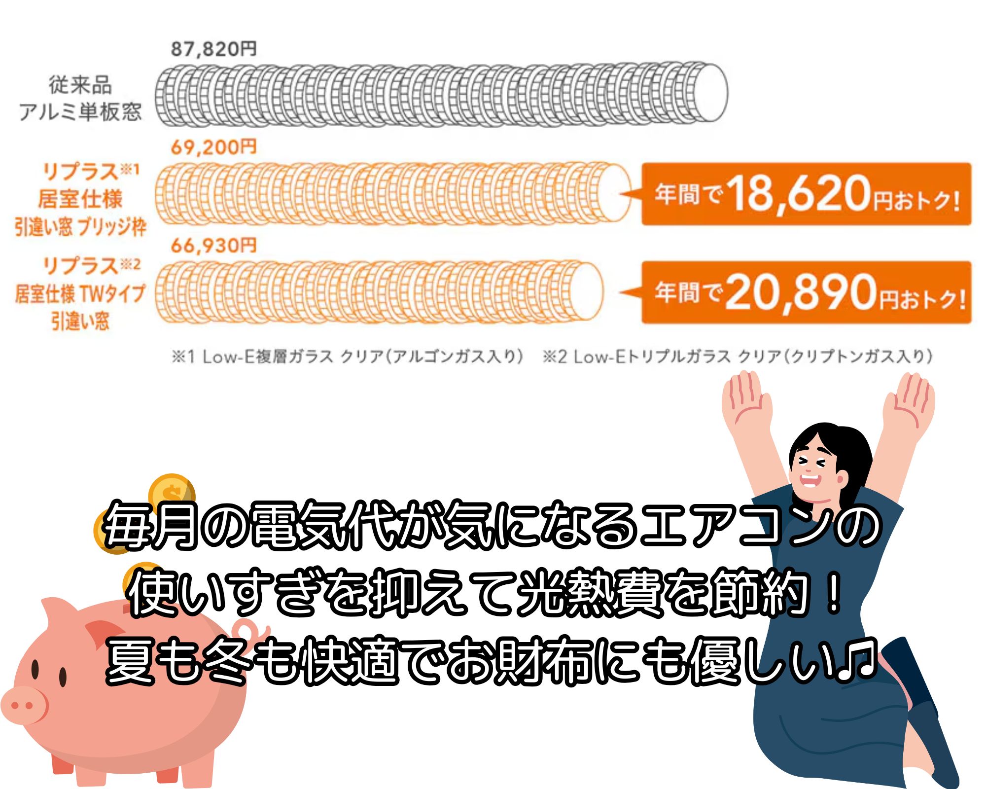 住まいるサポートの渋川市　窓交換　リプラスに替えて冷気を遮断！ヒートショック予防は窓からの施工事例詳細写真7