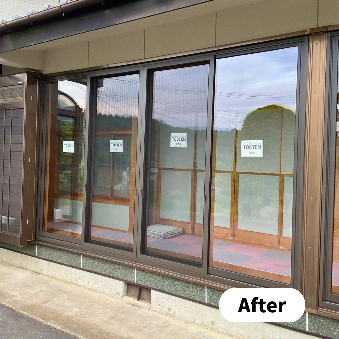 住まいるサポートの補助金活用:リプラス 高崎市 外窓交換の施工後の写真2