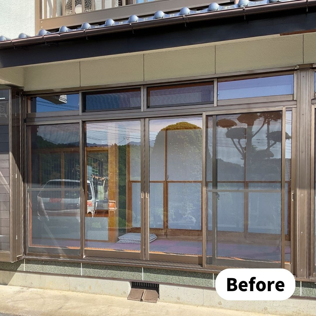 住まいるサポートの補助金活用:リプラス 高崎市 外窓交換の施工前の写真2