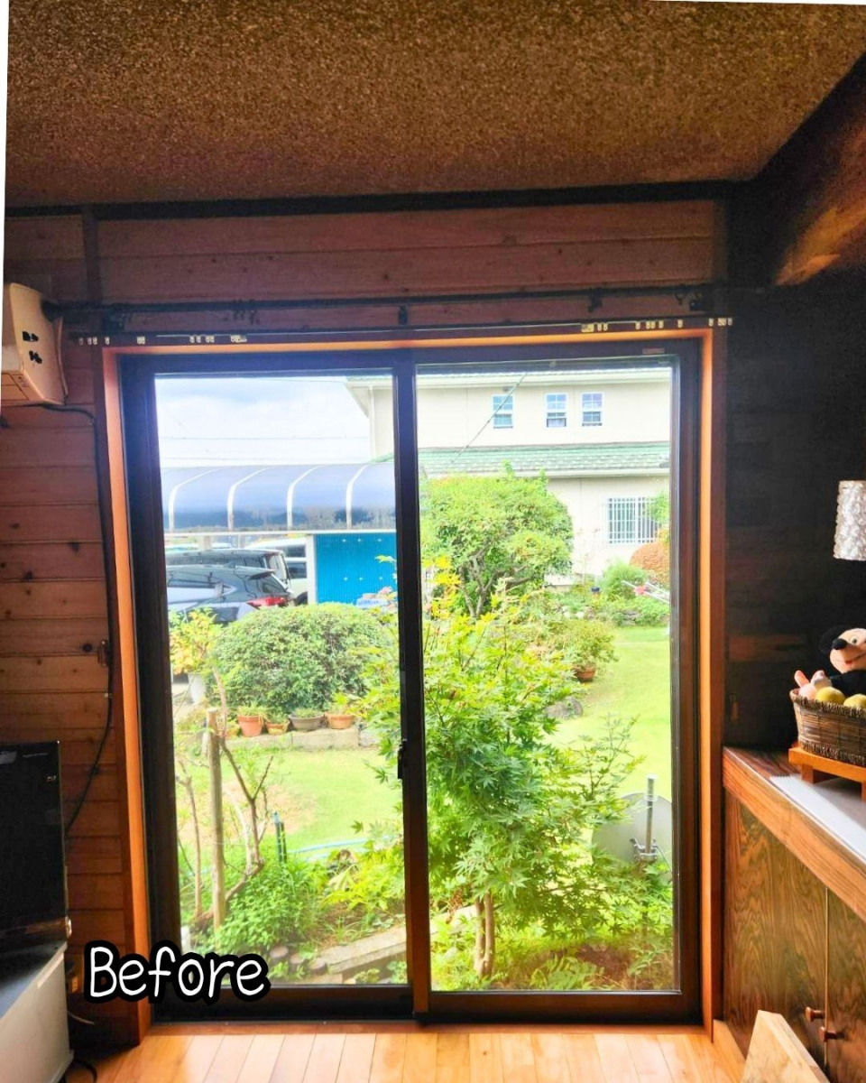 住まいるサポートの足利市 広縁からの冷気も内窓で解決!大型補助金活用で今しかできないお得な断熱リフォームの施工前の写真2