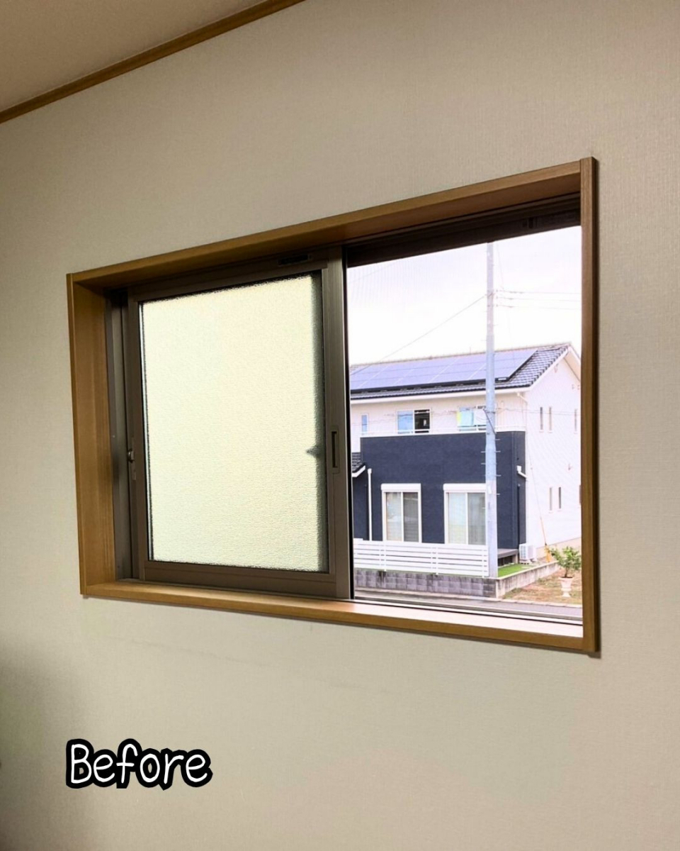 住まいるサポートの前橋市 赤城の空っ風&砂埃が家に入る…内窓をつけて解決します! 断熱:補助金:住まいるサポートの施工前の写真2