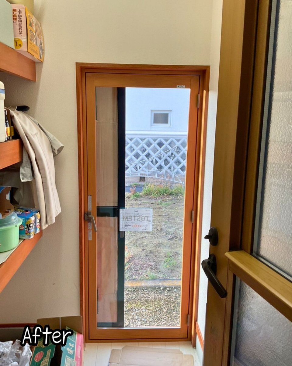 住まいるサポートの沼田市　窓からの冷気…今年こそ対策したい！内窓をつけて高断熱窓に。　住まいるサポート：高崎市の施工後の写真3