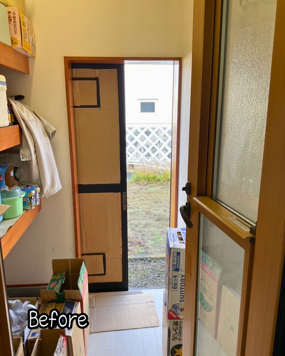 住まいるサポートの沼田市　窓からの冷気…今年こそ対策したい！内窓をつけて高断熱窓に。　住まいるサポート：高崎市の施工前の写真3