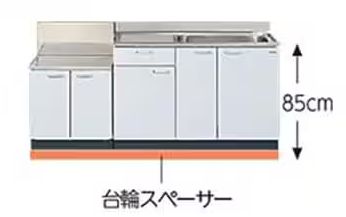 二宮トーヨー住器の【キッチンリフォーム】キッチン交換で快適さUP!の施工事例詳細写真3
