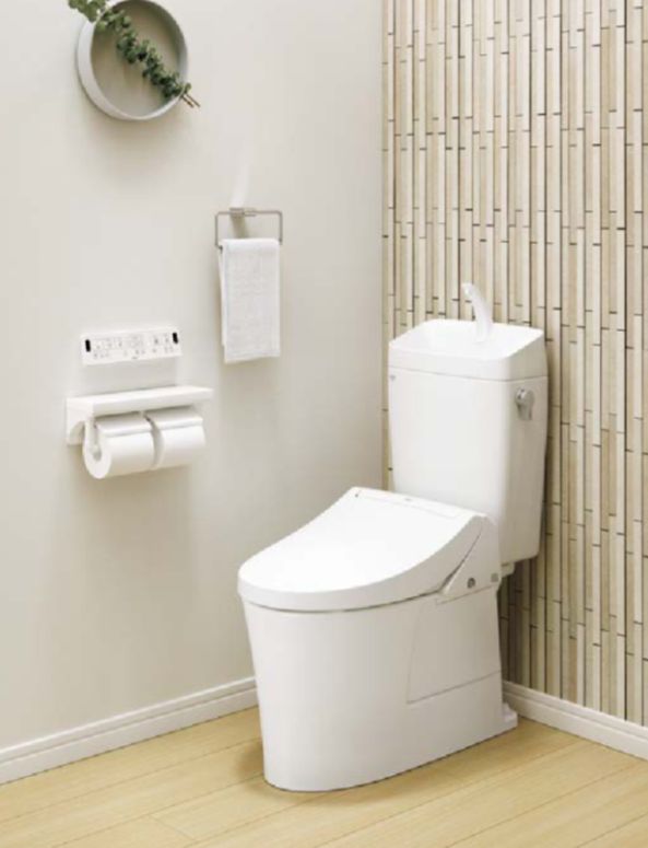 二宮トーヨー住器の【トイレリフォーム】アクアセラミックでお掃除ラクラクなトイレ！【リトイレ】の施工事例詳細写真1