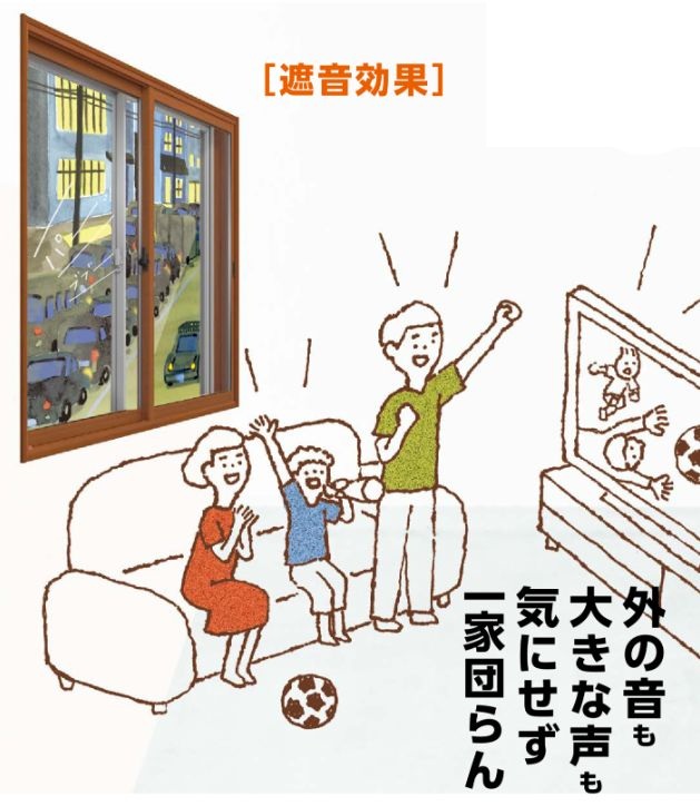 二宮トーヨー住器の【インプラス】内窓の効果絶大!夏は涼しく、冬は暖かい~の施工事例詳細写真3