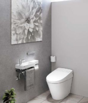 二宮トーヨー住器の【サティスS】多機能なトイレで快適な生活を【リトイレ】の施工事例詳細写真1