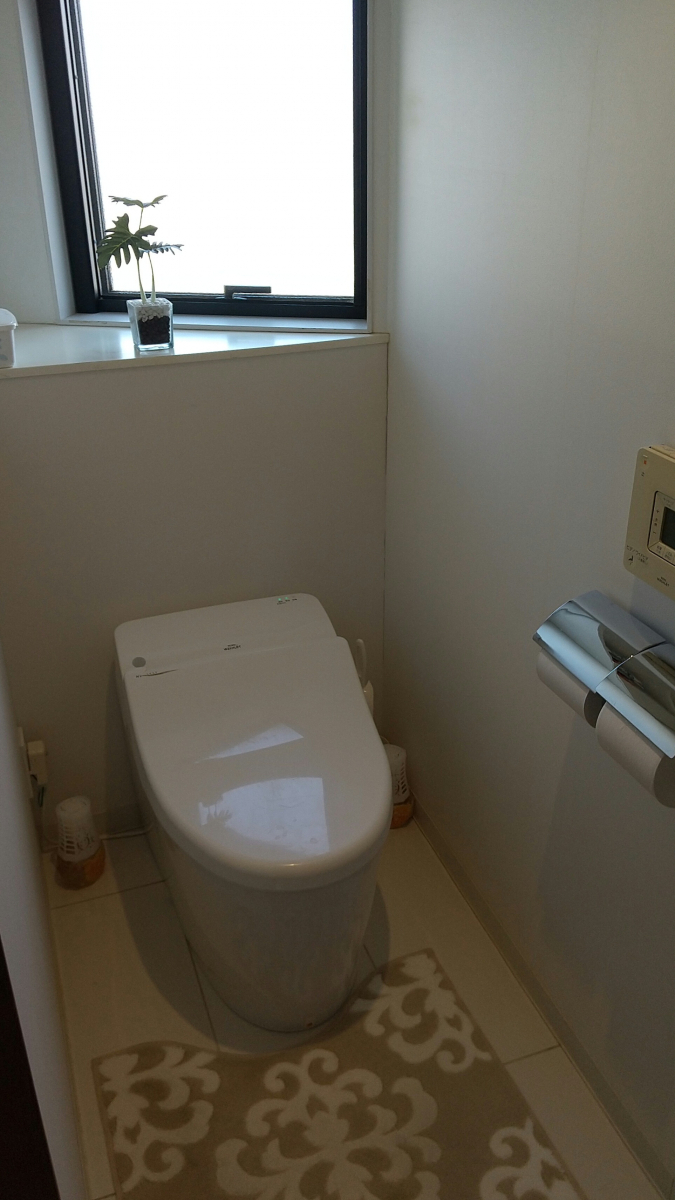 二宮トーヨー住器の【トイレの快適リフォーム】プレアスLSリトイレは他メーカーのトイレでも交換可能です！の施工前の写真1