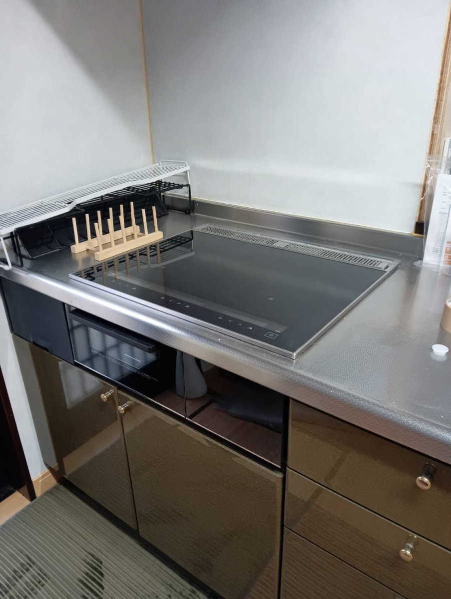 二宮トーヨー住器の【キッチンリフォーム】部分リフォームもお任せ!最近機種へ交換工事の施工後の写真1