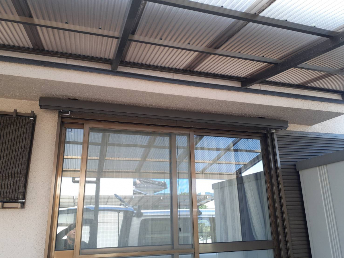 二宮トーヨー住器の夏の強い日差しをカット!【スタイルシェード】で快適空間に☀️の施工後の写真2