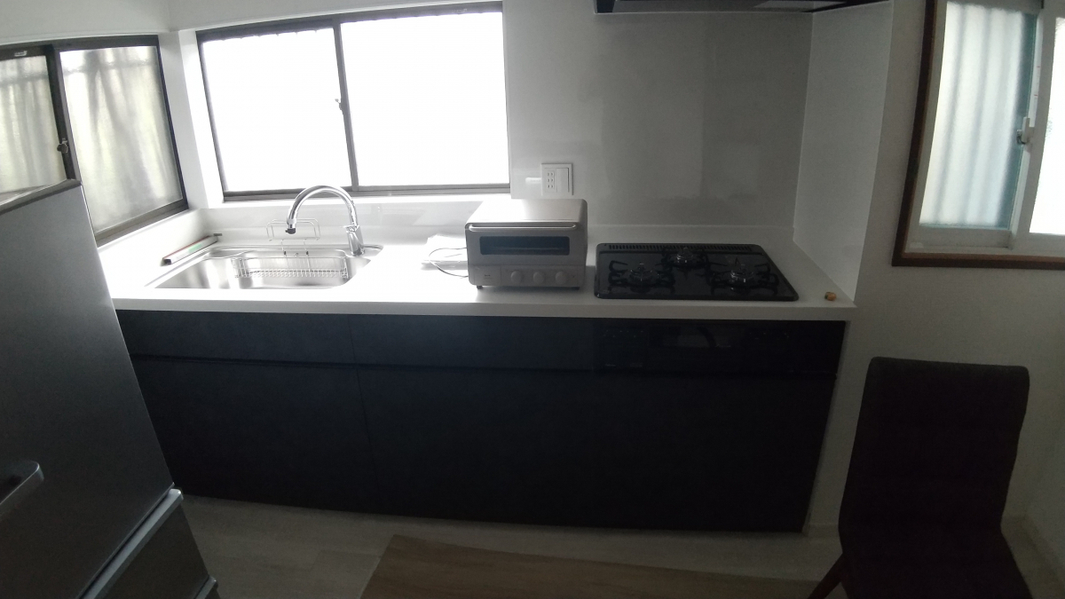 二宮トーヨー住器の【キッチンリフォーム】使いやすさを追求！便利なキッチン【シエラS】の施工後の写真2